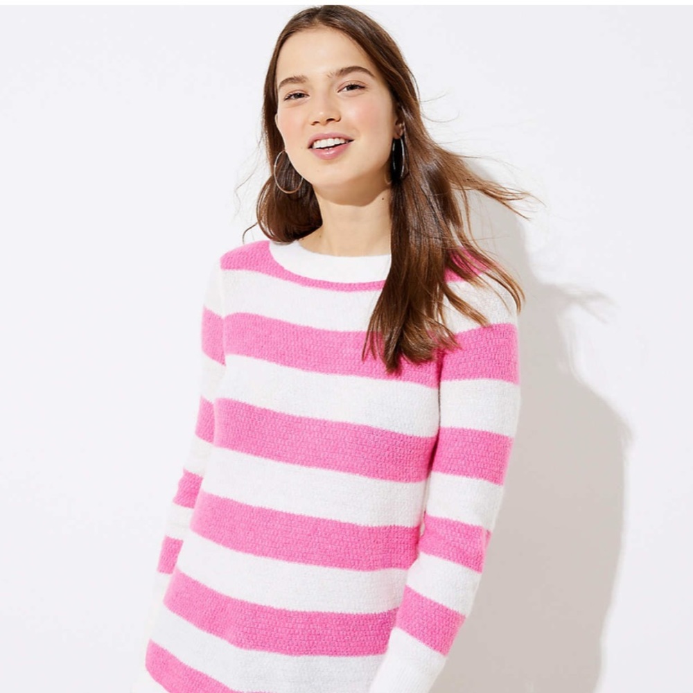 🆕 LOFT Shirttail Sweater
